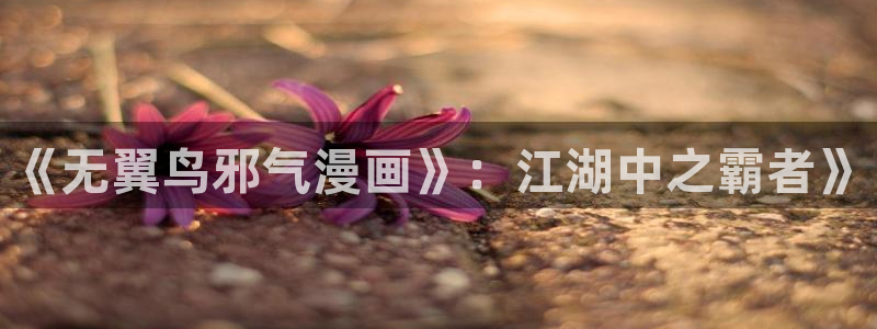 虫虫漫画登录页面免费漫画入口页：《无翼鸟邪气漫画》：江湖中之霸者》
